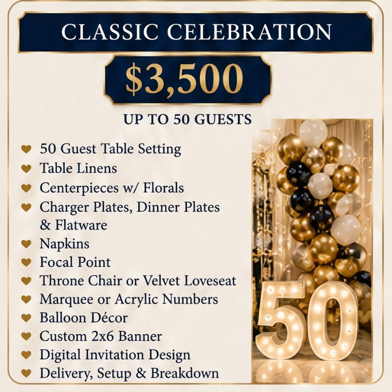 Classic Celebration Package